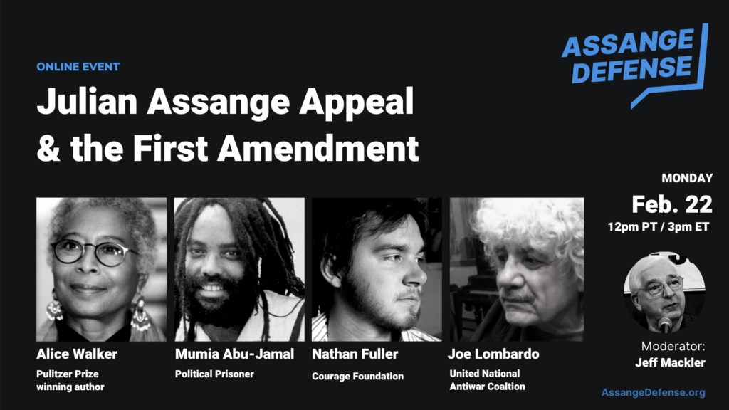 Julian Assange Appeal & the First Amendment - Assange Defense